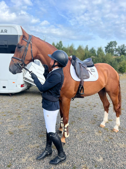 Competition Saddle Pad - Vit