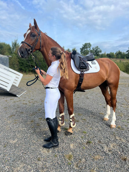 Competition Saddle Pad - Vit