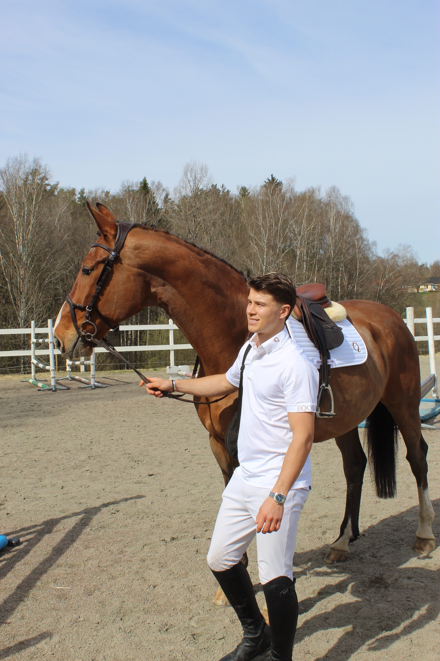 Eqona Competition Set Herr - Vit