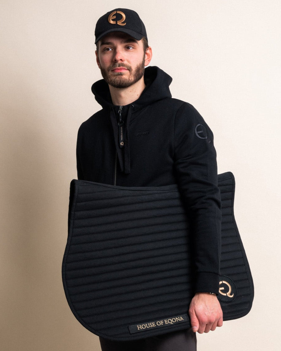 Eqona jump / allround saddle pad black
